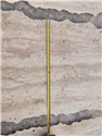 Veincut Honed Crazy Paving Travertine XL Size - Texture